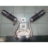 Coppia Terminali SHARK DUCATI MONSTER Passaggio alto CARBONIO