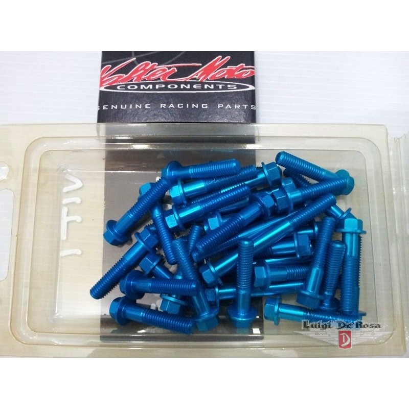 Kit Viti Motore BLU Kawasaki Z750 Ergal / Titanio